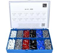 Vogt Verbindungstechnik Assortimento capicorda 4025 – 0,50 mm² e 4 mm² – bianco, grigio, rosso, nero, blu