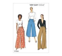 Vogue - Cartamodello per cucito, carta, colore bianco