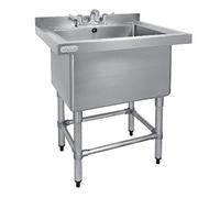 Vogue CE141 Single Bowl Deep pot lavello, 770 mm