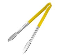 Vogue Colour Coded Serving Tong Yellow 405mm - [HC855]