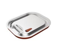 Vogue CP269 in acciaio INOX e coperchio in silicone richiudibile GN 1/2