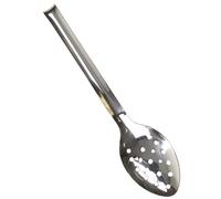 Vogue Cucchiaio forato lungo scanalato con gancio 30,5 cm - Utensile da cucina, colino da cucina L670