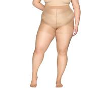 Vogue Curvy 20 Den - Collant trasparenti, taglie grandi/Plus Size Opaco, 1 paio, Beige (9060 Natural), 48-52 Große Größen