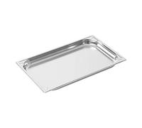 Vogue DW432 - Padella in acciaio INOX resistente 1/1, capacità 5,8 l, altezza 40 mm, larghezza 325 mm, lunghezza 530 mm