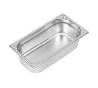 Vogue DW443 - Padella in acciaio INOX resistente, 1/3, capacità 3,7 l, altezza 100 mm, larghezza 176 mm, lunghezza 325 mm