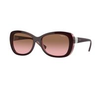 VOGUE EYEWEAR Donna VO2943SB 194114 Occhiali da sole Iniettato Marrone Rosa Farfalla Normale Sfumato