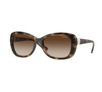 VOGUE EYEWEAR Donna VO2943SB W65613 Occhiali da sole Iniettato Marrone Marrone Farfalla Normale Sfumato