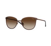 VOGUE EYEWEAR Donna VO4002S 934S13 Occhiali da sole Metallo Marrone Marrone Squadrata Normale Sfumato