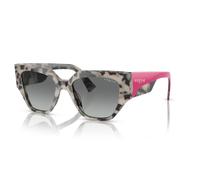 VOGUE EYEWEAR Donna VO5409S 307611 Occhiali da sole Acetato Tartaruga Grigio Geometrica Normale Sfumato