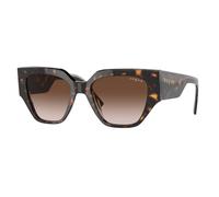 VOGUE EYEWEAR Donna VO5409S W65613 Occhiali da sole Acetato Marrone Marrone Geometrica Normale Sfumato