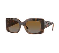 VOGUE EYEWEAR Donna VO5481S 2386T5 Occhiali da sole Iniettato Marrone Marrone Squadrata Polarizzata Sfumato