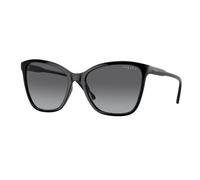 VOGUE EYEWEAR Donna VO5520S W44/T3 Occhiali da sole Nylon Nero Grigio Farfalla Polarizzata Sfumato