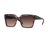VOGUE EYEWEAR Donna VO5553S 3148E2 Occhiali da sole Acetato Rosso Marrone Squadrata Normale Sfumato