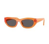 VOGUE EYEWEAR Donna VO5616S 318287 Occhiali da sole Nylon Arancione Grigio Cat Eye Normale