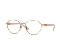 VOGUE EYEWEAR Donna VO4311B 5152 Montature da vista Metallo Oro Trasparente Geometrica Normale