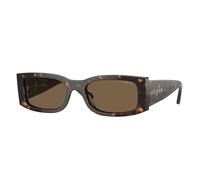 VOGUE EYEWEAR Donna VOGUE EYEWEAR VO5584S W65673 Occhiali da sole Acetato Marrone Marrone Squadrata Normale