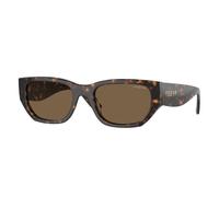VOGUE EYEWEAR Donna VOGUE EYEWEAR VO5586S W65673 Occhiali da sole Acetato Marrone Marrone Squadrata Normale