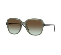 VOGUE EYEWEAR Donna VOGUE EYEWEAR VO5601S 3086E8 Occhiali da sole Nylon Verde Marrone Squadrata Normale Sfumato