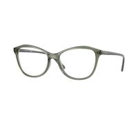 VOGUE EYEWEAR Donna VO5602 3086 Montature da vista Nylon Verde Trasparente Geometrica Normale