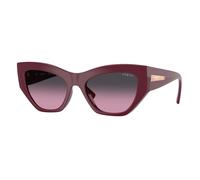 VOGUE EYEWEAR Donna VOGUE EYEWEAR VO5607S 287590 Occhiali da sole Nylon Rosso Grigio Geometrica Normale Sfumato