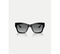 Vogue - Eyewear - VO5524S - Occhiali da sole rettangolari neri con lenti grigie-Nero M