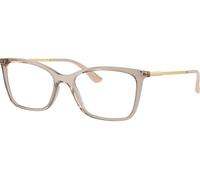 VOGUE EYEWEAR Donna VO5563 2990 Montature da vista Nylon Marrone Trasparente Farfalla Normale