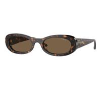 VOGUE EYEWEAR Donna VOGUE EYEWEAR VO5582S W65673 Occhiali da sole Acetato Marrone Marrone Rotonda Normale