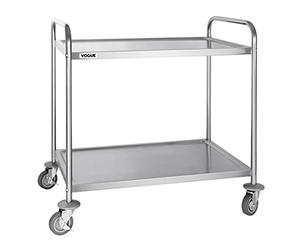 Vogue f998 Clearing Trolley, 2 ripiani, 860 mm x 535 mm x 930 mm