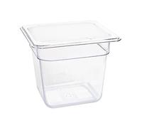 VOGUE Gastronorm 1/6 150 mm 2.3 litri trasparente ristorazione alimenti in padella