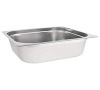 Vogue Gastronorm - Padella in acciaio INOX, 13 litri, 150 mm