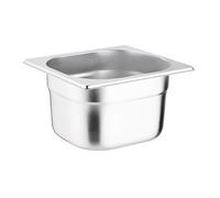 Vogue in acciaio INOX 1/6 Gastronorm pan 100 mm di profondità contenitore portaoggetti