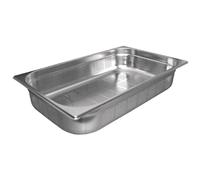 Vogue K841 in acciaio inossidabile perforato 1/1 Gastronorm, 100 mm