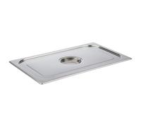 Vogue K926, Coperchio in Acciaio Inox con Manico Centrale per Casseruola Gastronorm 1/1