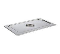 Vogue K926, Coperchio in Acciaio Inox con Manico Centrale per Casseruola Gastronorm 1/1