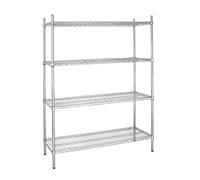 VOGUE L929 scaffalatura a 4 ripiani filo kit, 457 mm (45,7 cm).