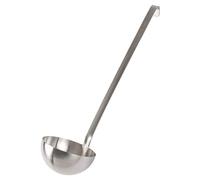 Vogue Mestolo in acciaio inox, 1 pezzo, 250 ml, uso commerciale da cucina, M961, argento