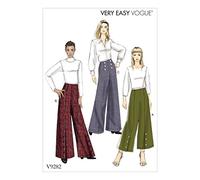 Vogue Misses Pants, Tessuto, Multicolore, 15 x 0.5 x 22 cm