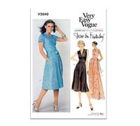 Vogue Paper Pattern V2040H5 - Cartamodello per abiti da donna, Diane von Furstenberg H5 (6-8-10-12-14)