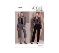VOGUE PATTERNS Giacca e pantaloni da donna, H5 (38-42), V1993H5