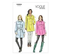 Vogue Patterns Misses' Coat And Belt - 6-8 - 10-12 - 14 Pattern