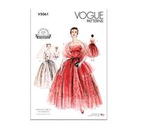 Vogue Patterns Paper Pattern V2061B5 - Cartamodello per abiti e stole da donna, taglie dalla 40 alla 46