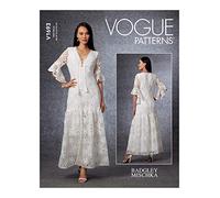 Vogue Patterns V1693F5 - Cartamodello per abito da donna, per occasioni speciali, taglie 46-48-20-22-24, F5
