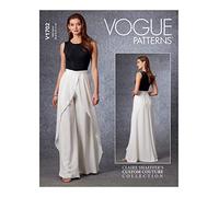 Vogue Patterns V1702R5 - Cartamodello per pantaloni da donna, 44-16-18-20-22, R5