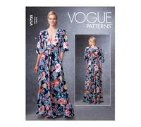 Vogue Patterns V1735Y Misses Dress, Bianco, Y (XS-S-M)