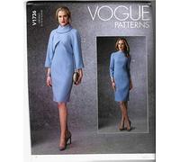 Vogue Patterns V1736E5 Misses Dress V1736E5-Cartamodello per Abito da Donna, Bianco, E5 (14-16-18-20-22)