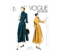Vogue Patterns V1738A5 Misses Dress V1738A5-Cartamodello per Abito da Sposa, Bianco, A5 (6-8-10-12-14)