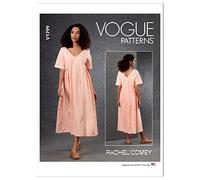 Vogue Patterns V1799Y-Cartamodello per Abito a Y (XS-S-M), Carta