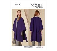 Vogue Patterns V1818A Giacca da donna A (XS-S-M-L-XL-XXL), carta