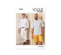 Vogue Patterns V1895MUU Uomo/BAMBINO Abbigliamento sportivo MUU (34-36-38-40)