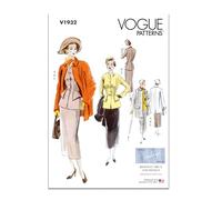 Vogue Patterns V1932F5 Abito e cappotto vintage da donna F5 (16-18-20-22-24)